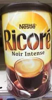 Mängden socker i RICORE Noir Intense, Café & Chicorée, Boîte 240g