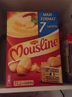 Mängden socker i MOUSLINE Purée Nature Format Economique, 7 sachets pour 4 personnes (7x130g)