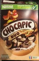Mängden socker i NESTLE CHOCAPIC DUO Céréales Petit Déjeuner 400g