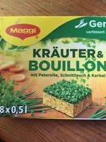 Mängden socker i Kräuter & Bouillon