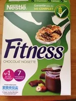 Mängden socker i Fitness chocolat noisette