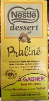 Mängden socker i Nestlé Dessert Praliné
