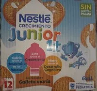 Mängden socker i Crecimiento junior