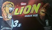 Mängden socker i Lion snack size