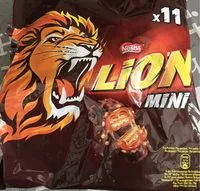 Mängden socker i Lion Mini 198G Pack