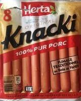Mängden socker i Knacki