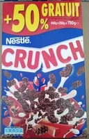 Mängden socker i Crunch (+50% gratuit)
