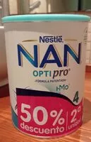 Mängden socker i Nan 4 optipro