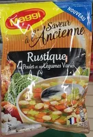 Mängden socker i Saveur à L'ancienne Rustique Au Poulet Et Ses Légumes Variés