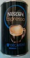 Mängden socker i Nescafé Expresso Décaféïné