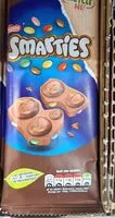 Mängden socker i Smarties bar