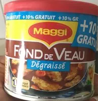 Mängden socker i MAGGI Fond de Veau Dégraissé boîte