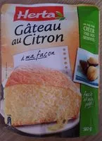 Mängden socker i Pâte à gâteau au citron