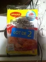 Mängden socker i Papillotes de poulet Paprika