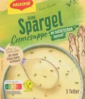 Mängden socker i Spargel Cremesuppe