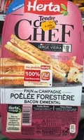 Mängden socker i Tendre Croque Chef Poêlée Forestière Bacon Emmental