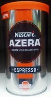 Mängden socker i Azera Espresso Instant Coffee with Ground Beans