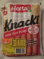 Mängden socker i Knacki
