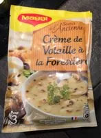 Mängden socker i Creme de volaille a la forestiere