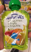 Mängden socker i Nestlé Naturnes 4 Fruits