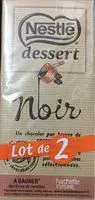 Mängden socker i NESTLE DESSERT Noir 2X205g