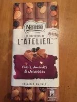 Mängden socker i Les recettes de l'Atelier Cassis, Amandes & Noisettes