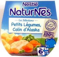 Mängden socker i NaturNes Petits Légumes, Colin d'Alaska