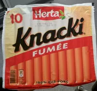 Mängden socker i Knacki fumée