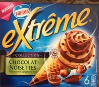 Mängden socker i Extrême Chocolat Noisettes