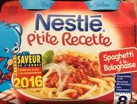Mängden socker i P'tite Recette : Spaghetti Bolognaise, dès 8M