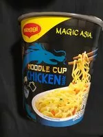 Mängden socker i Magic Asia, Noodle Cup Chicken