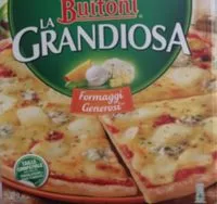 Mängden socker i LA GRANDIOSA pizza surgelée 4 Formaggi