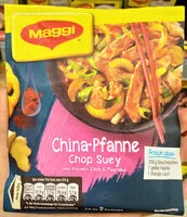 Mängden socker i China-Pfanne Chop Suey