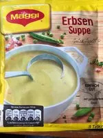 Mängden socker i Erbsensuppe