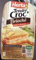 Mängden socker i Tendre Croc' Brioché Jambon & Emmental