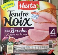 Mängden socker i Tendre Noix à la Broche cuisiné aux figues