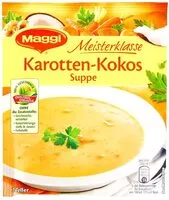 Mängden socker i Gewürze - Maggi - Karotten-Kokos Suppe