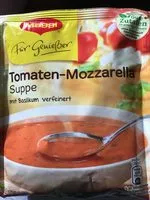 Mängden socker i Tomaten-Mozzarella Suppe