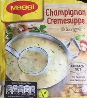 Mängden socker i Champignon Cremesuppe