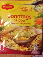Mängden socker i Sonntags Suppe