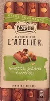 Mängden socker i Chocolat au lait noisettes entières torréfiées