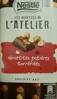Mängden socker i Les Recettes de l'Atelier - Chocolat Noir Noisettes Entières Torréfiées