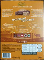 Mängden socker i Branche caramel beurre salé