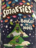 Mängden socker i Smarties Tube Boule Noel