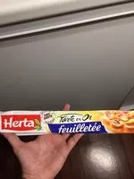 Mängden socker i Pâte  feuilletée  Herta