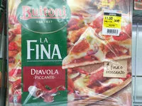 Mängden socker i Pizza La Fina Diavola Picante