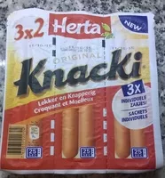 Mängden socker i Original Knacki