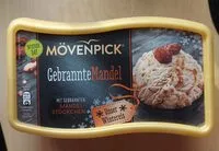 Mängden socker i Gebrannte Mandel Eis