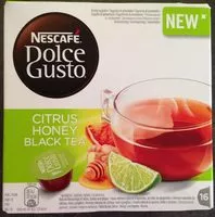 Mängden socker i Dosette Nestle Nescafé Tea Citrus Honey