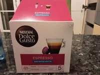 Mängden socker i Espresso decaffeinato